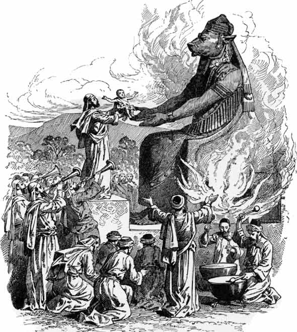 Solomon Worships Moloch.