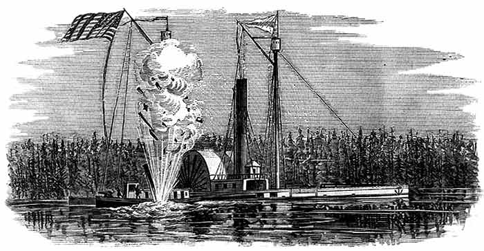 The Otsego and the Explosion of the Tug Bazely.