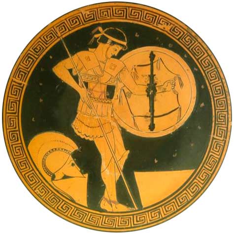 Hoplite 5th century BC.